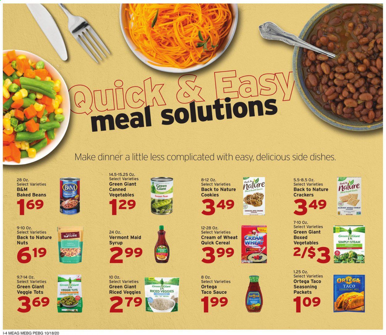 Hannaford (ME) Weekly Ad Flyer October 18 to October 24