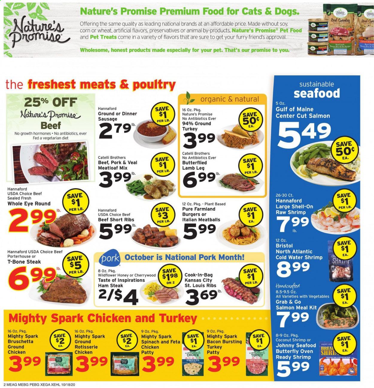 Hannaford (ME) Weekly Ad Flyer October 18 to October 24