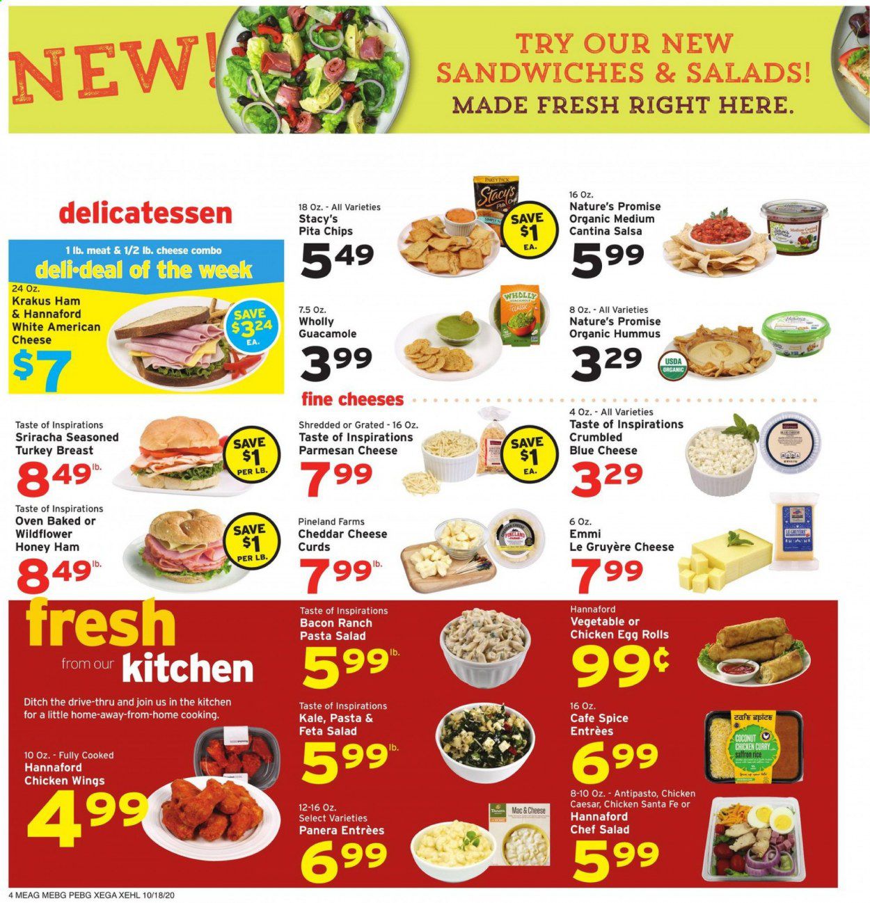 Hannaford (ME) Weekly Ad Flyer October 18 to October 24
