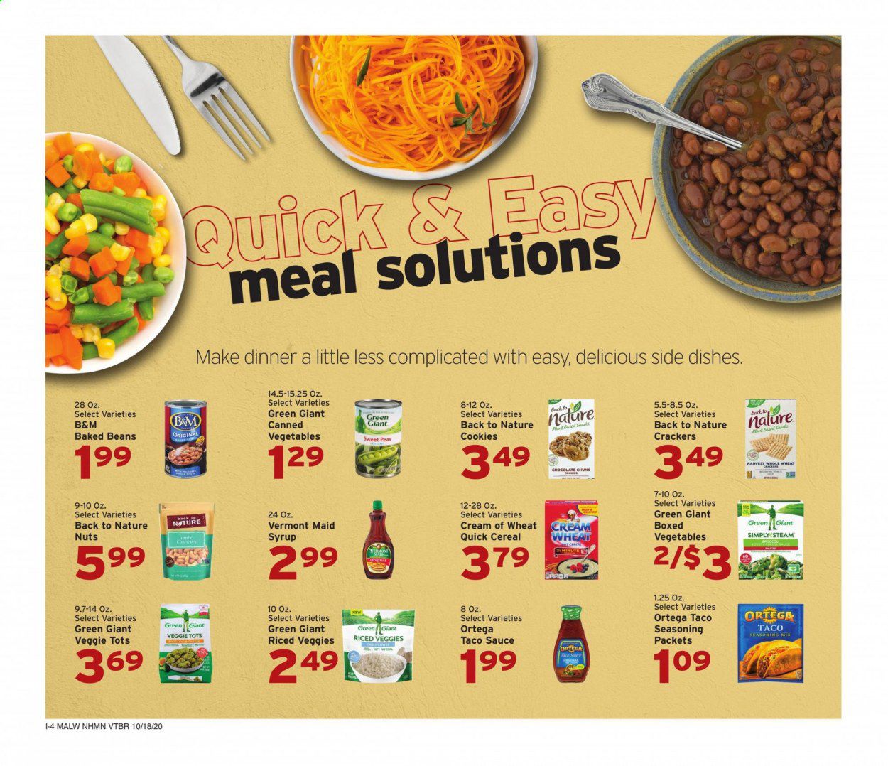 Hannaford (MA) Weekly Ad Flyer October 18 to October 24
