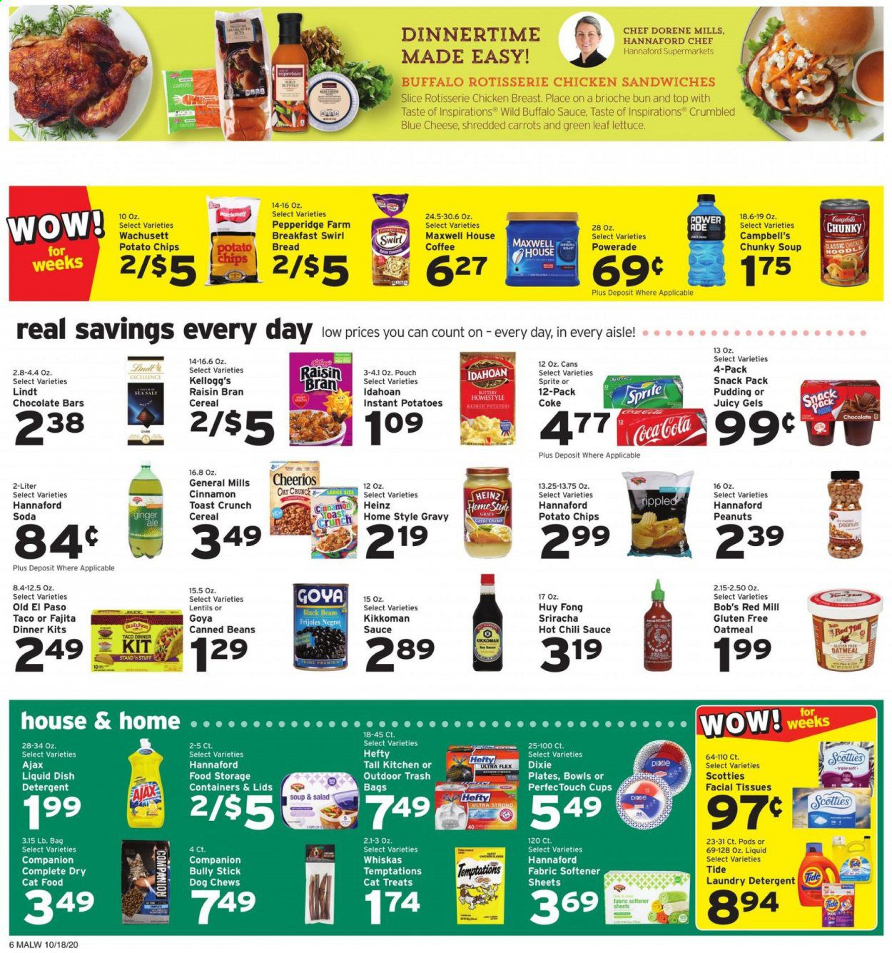 Hannaford (MA) Weekly Ad Flyer October 18 to October 24