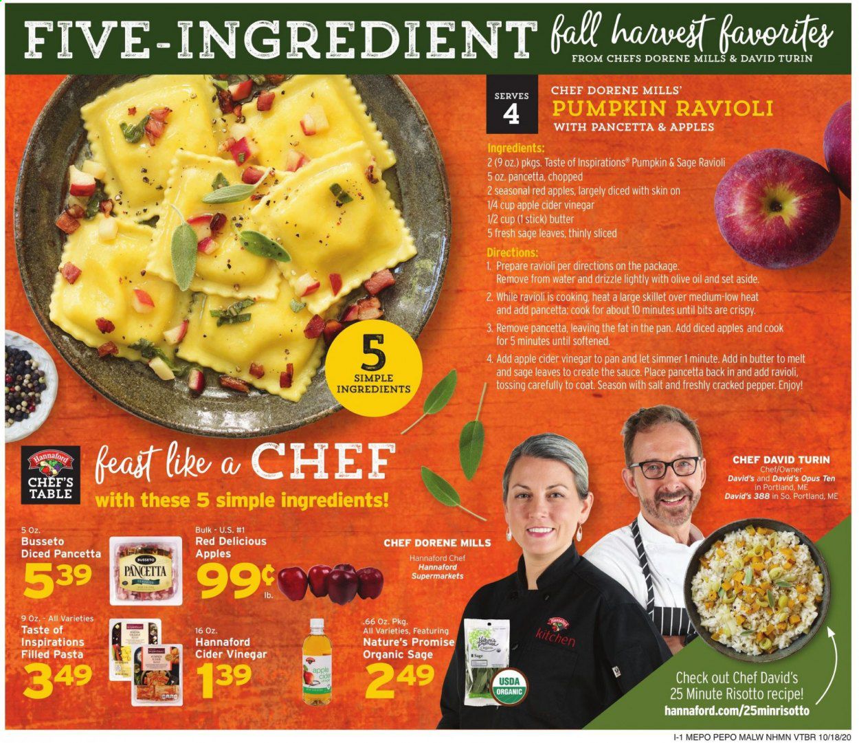 Hannaford (MA) Weekly Ad Flyer October 18 to October 24