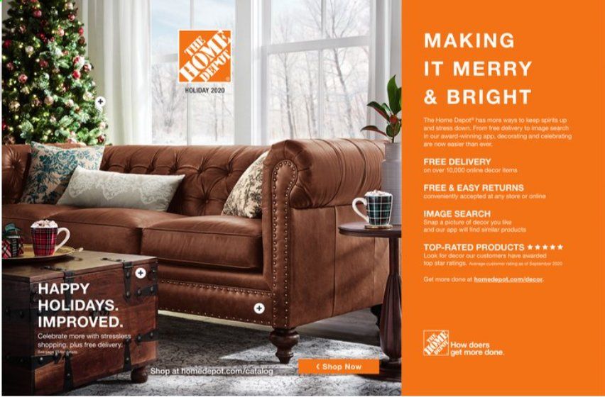 The Home Depot Weekly Ad Flyer October 16 to December 25