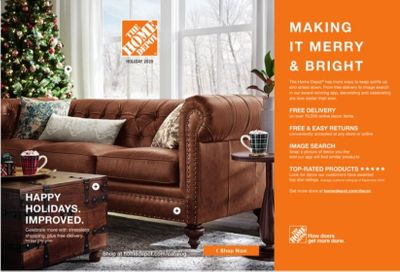 The Home Depot Weekly Ad Flyer October 16 to December 25