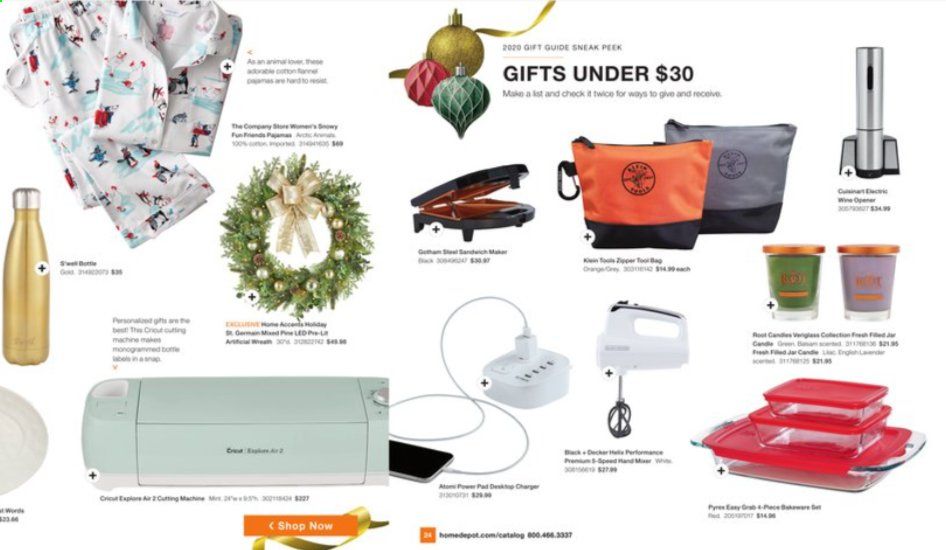 The Home Depot Weekly Ad Flyer October 16 to December 25