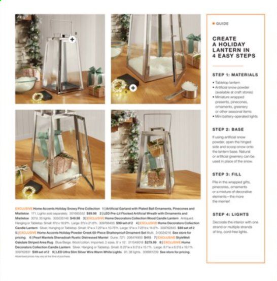 The Home Depot Weekly Ad Flyer October 16 to December 25
