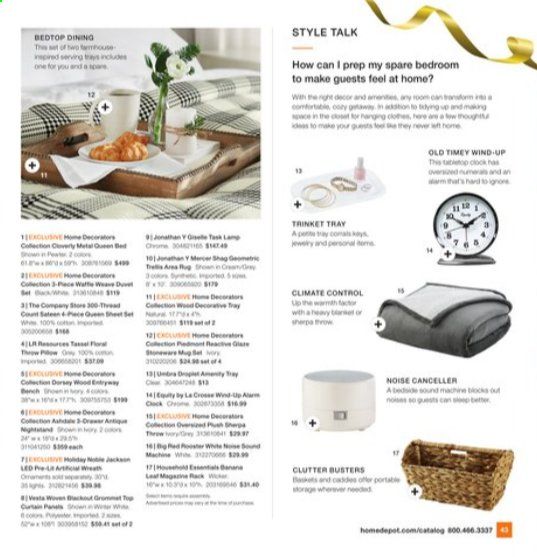 The Home Depot Weekly Ad Flyer October 16 to December 25