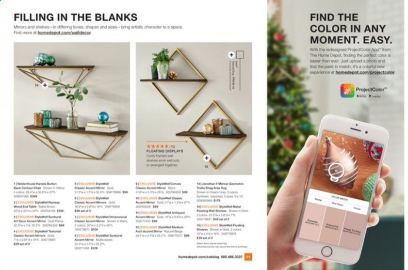 The Home Depot Weekly Ad Flyer October 16 to December 25