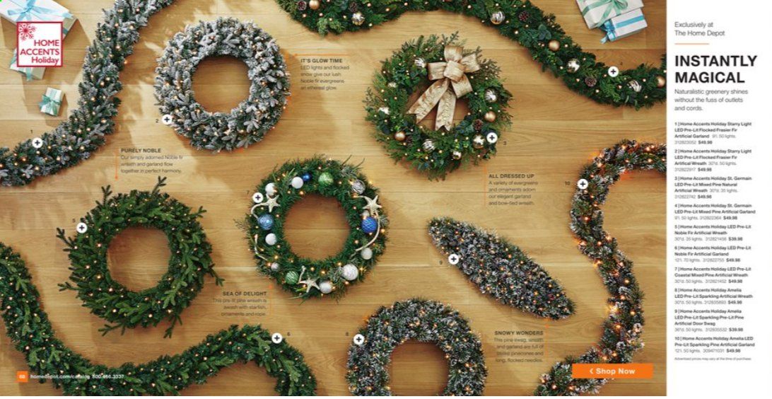 The Home Depot Weekly Ad Flyer October 16 to December 25
