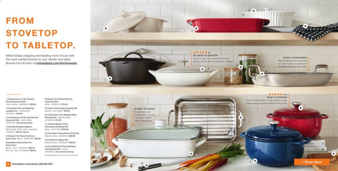 The Home Depot Weekly Ad Flyer October 16 to December 25