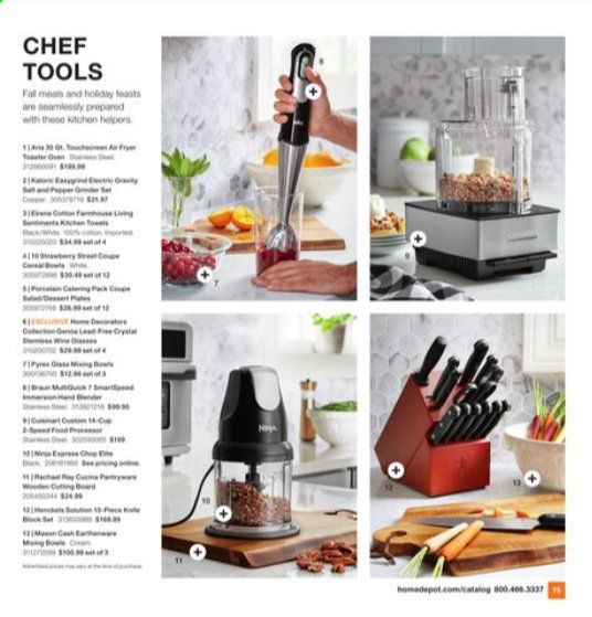 The Home Depot Weekly Ad Flyer October 16 to December 25