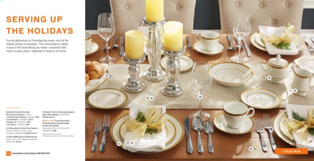 The Home Depot Weekly Ad Flyer October 16 to December 25
