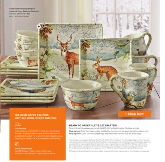 The Home Depot Weekly Ad Flyer October 16 to December 25