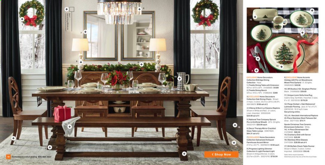 The Home Depot Weekly Ad Flyer October 16 to December 25