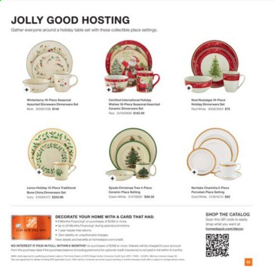 The Home Depot Weekly Ad Flyer October 16 to December 25