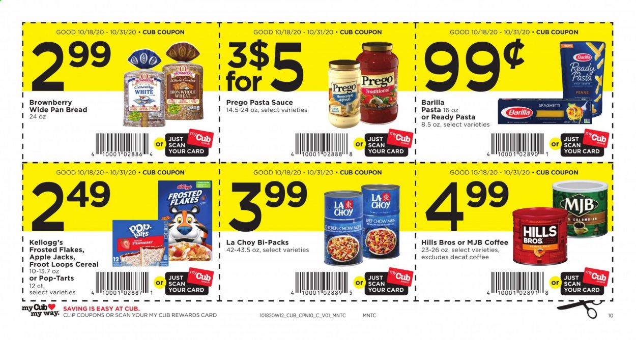 Cub Foods Weekly Ad Flyer October 18 to October 31