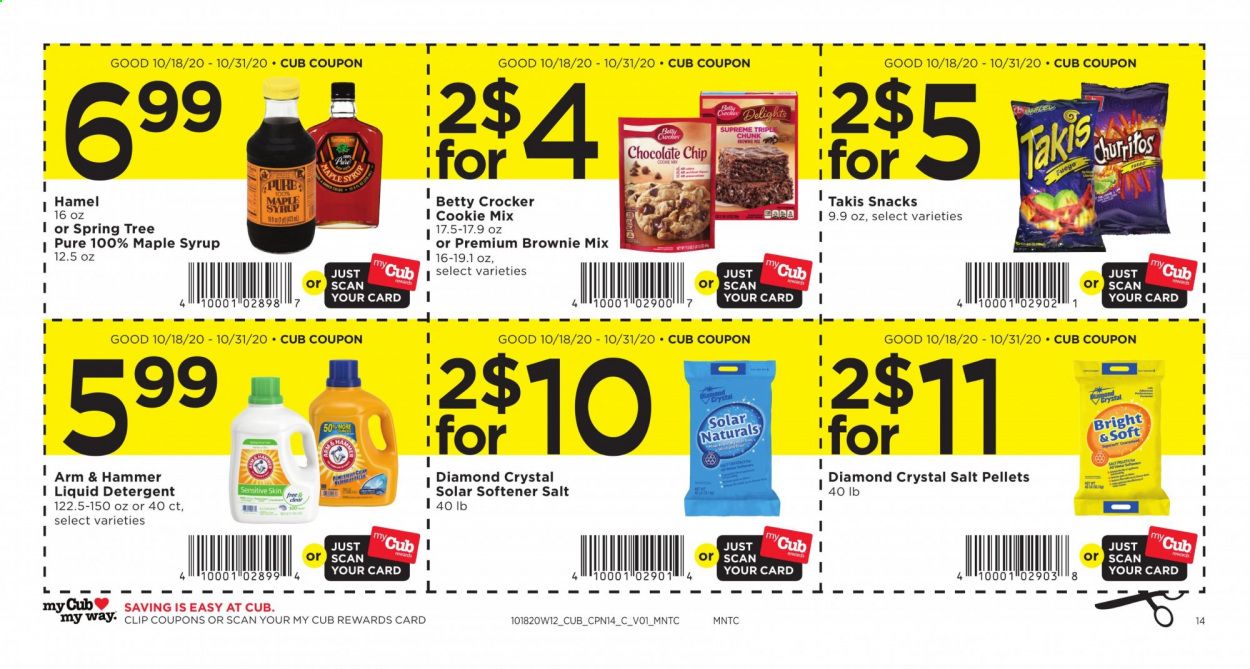 Cub Foods Weekly Ad Flyer October 18 to October 31