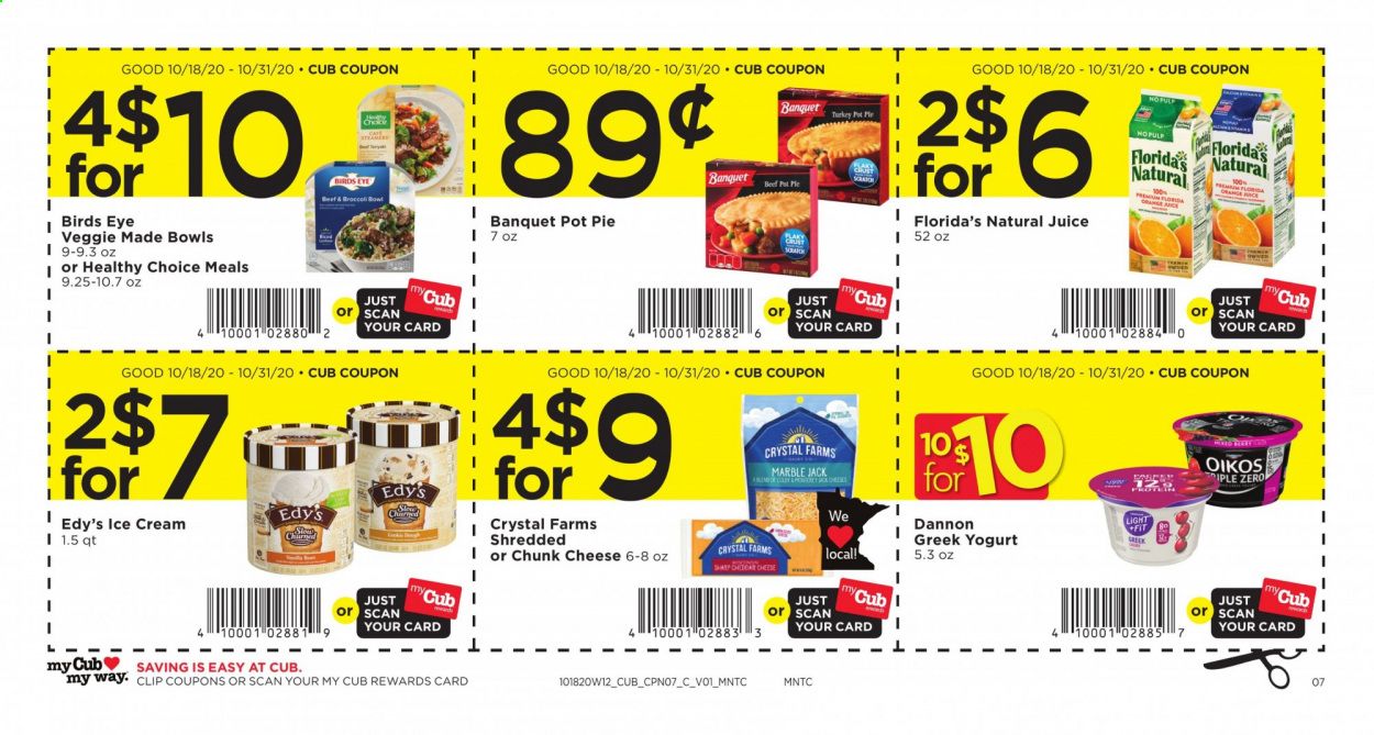 Cub Foods Weekly Ad Flyer October 18 to October 31