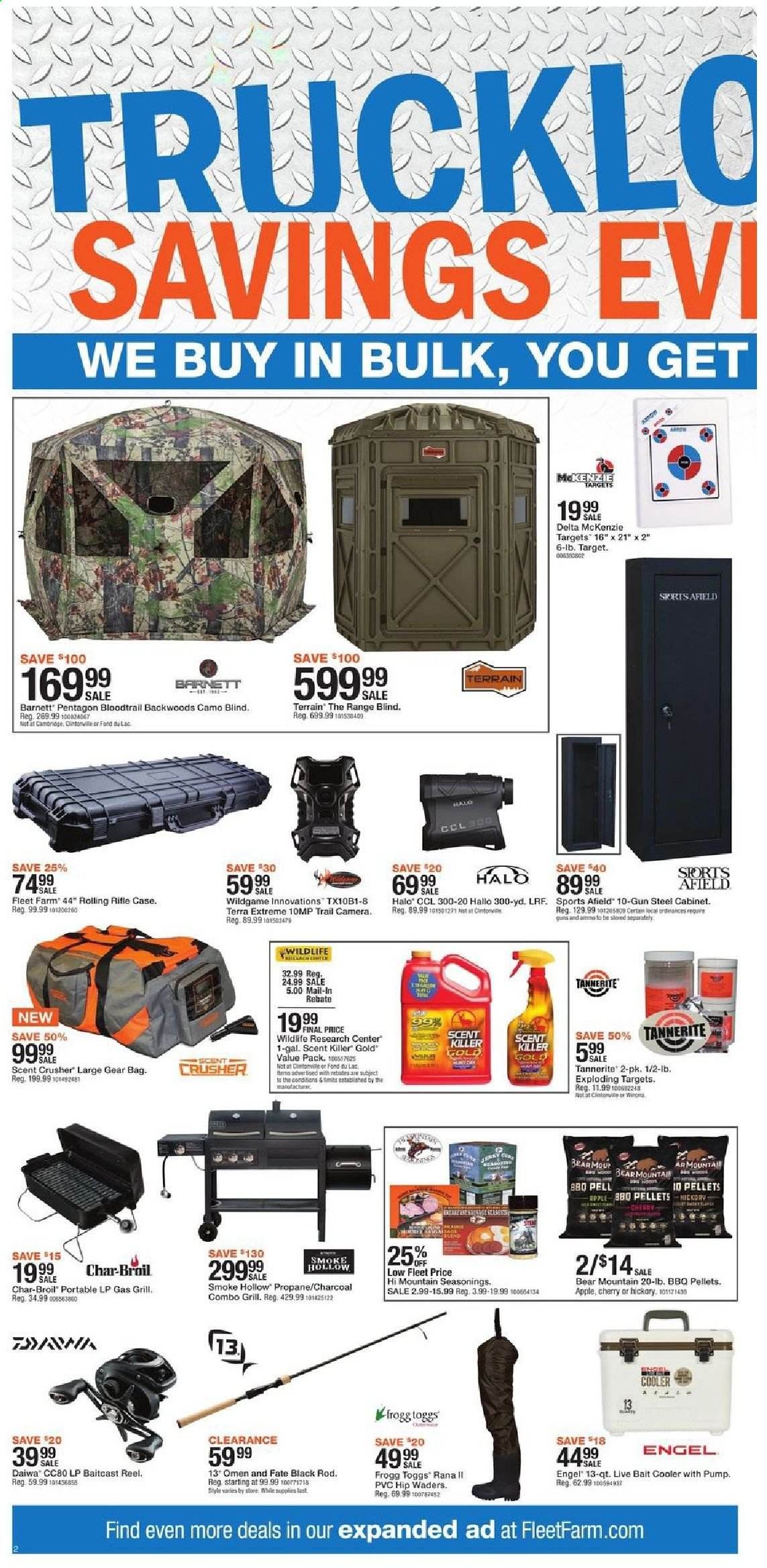 Fleet Farm Weekly Ad Flyer October 23 to October 25