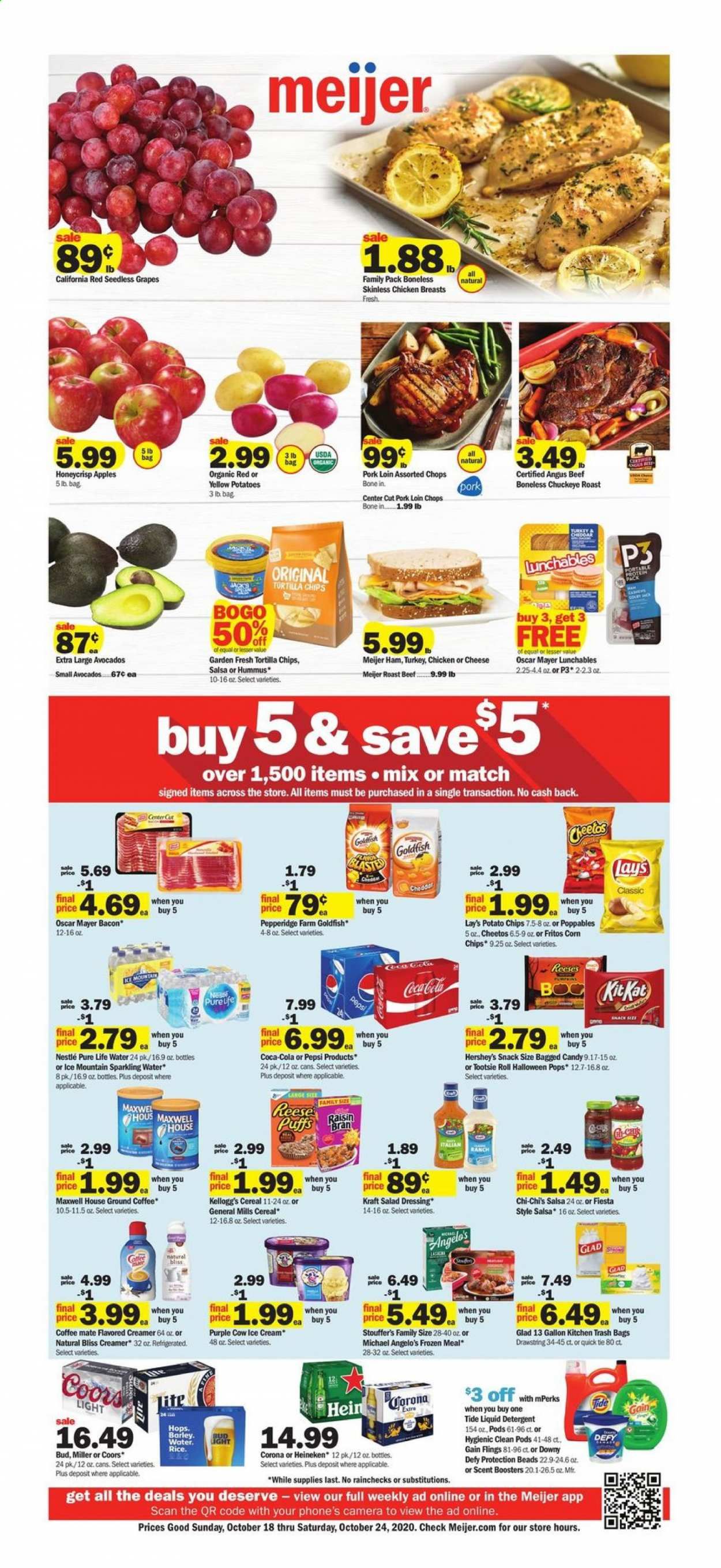 Meijer (MI) Weekly Ad Flyer October 18 to October 24