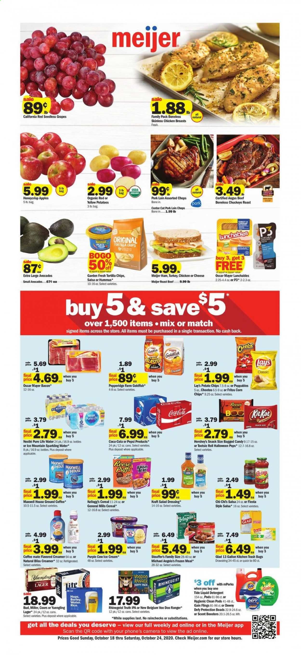 Meijer (OH) Weekly Ad Flyer October 18 to October 24