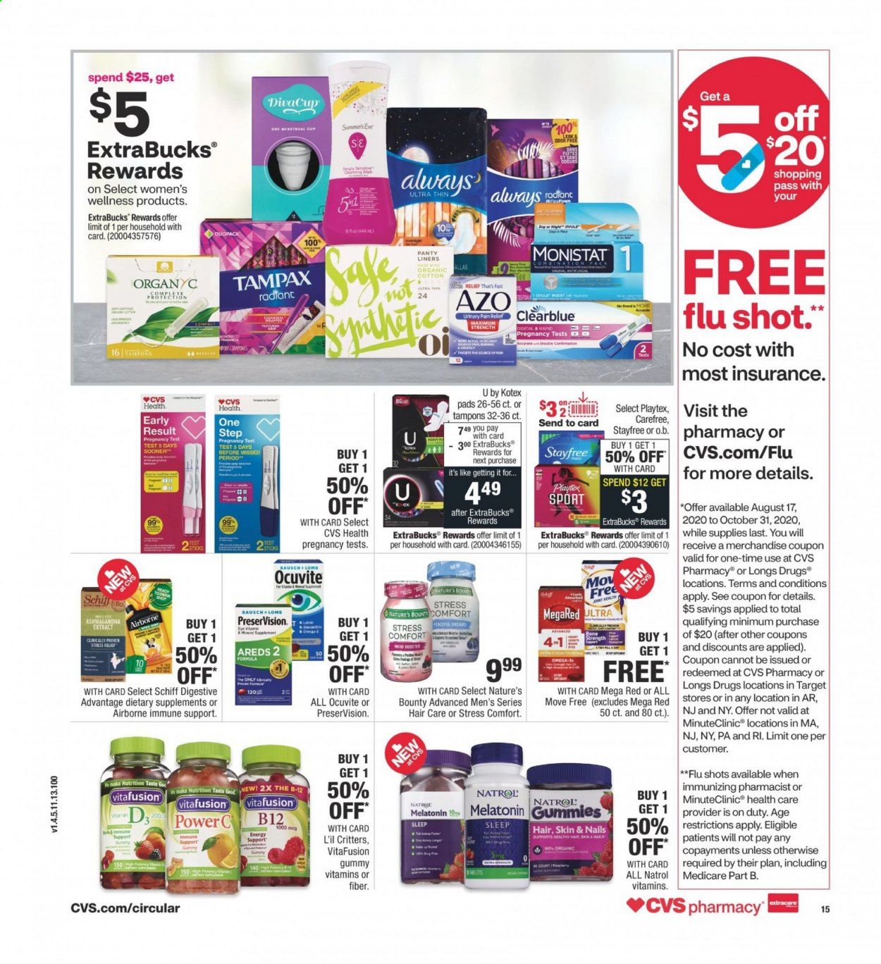 CVS Pharmacy Weekly Ad Flyer October 18 to October 24