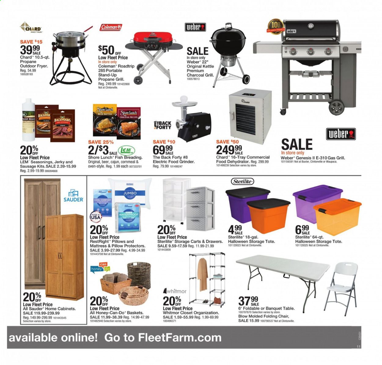 Fleet Farm Weekly Ad Flyer October 16 to October 24