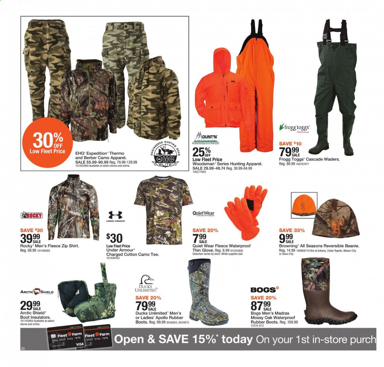 Fleet Farm Weekly Ad Flyer October 16 to October 24