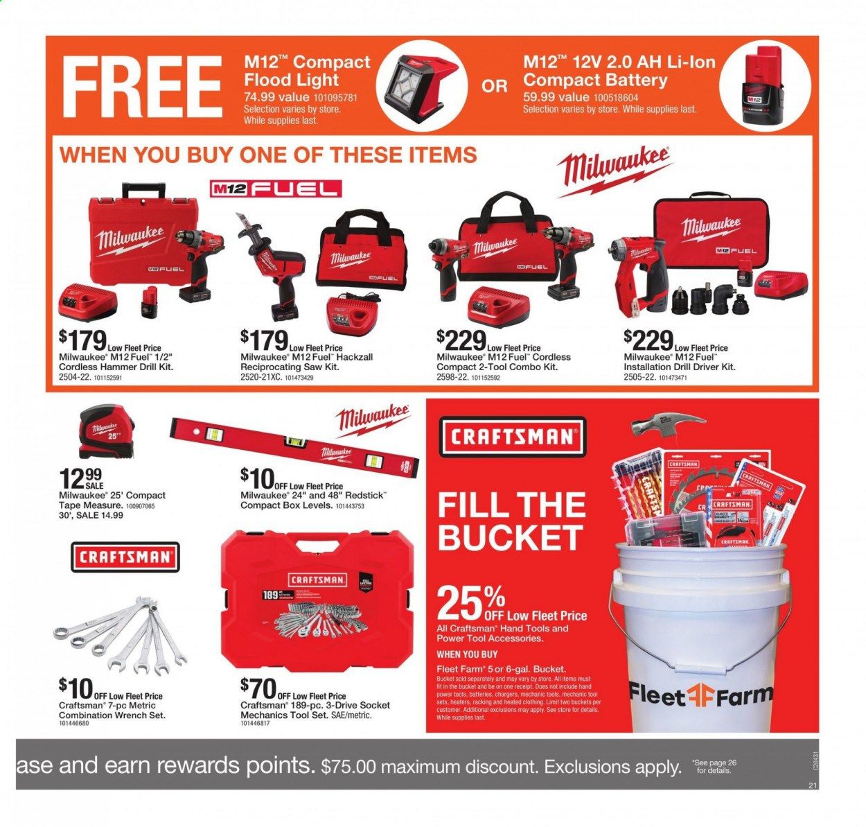 Fleet Farm Weekly Ad Flyer October 16 to October 24