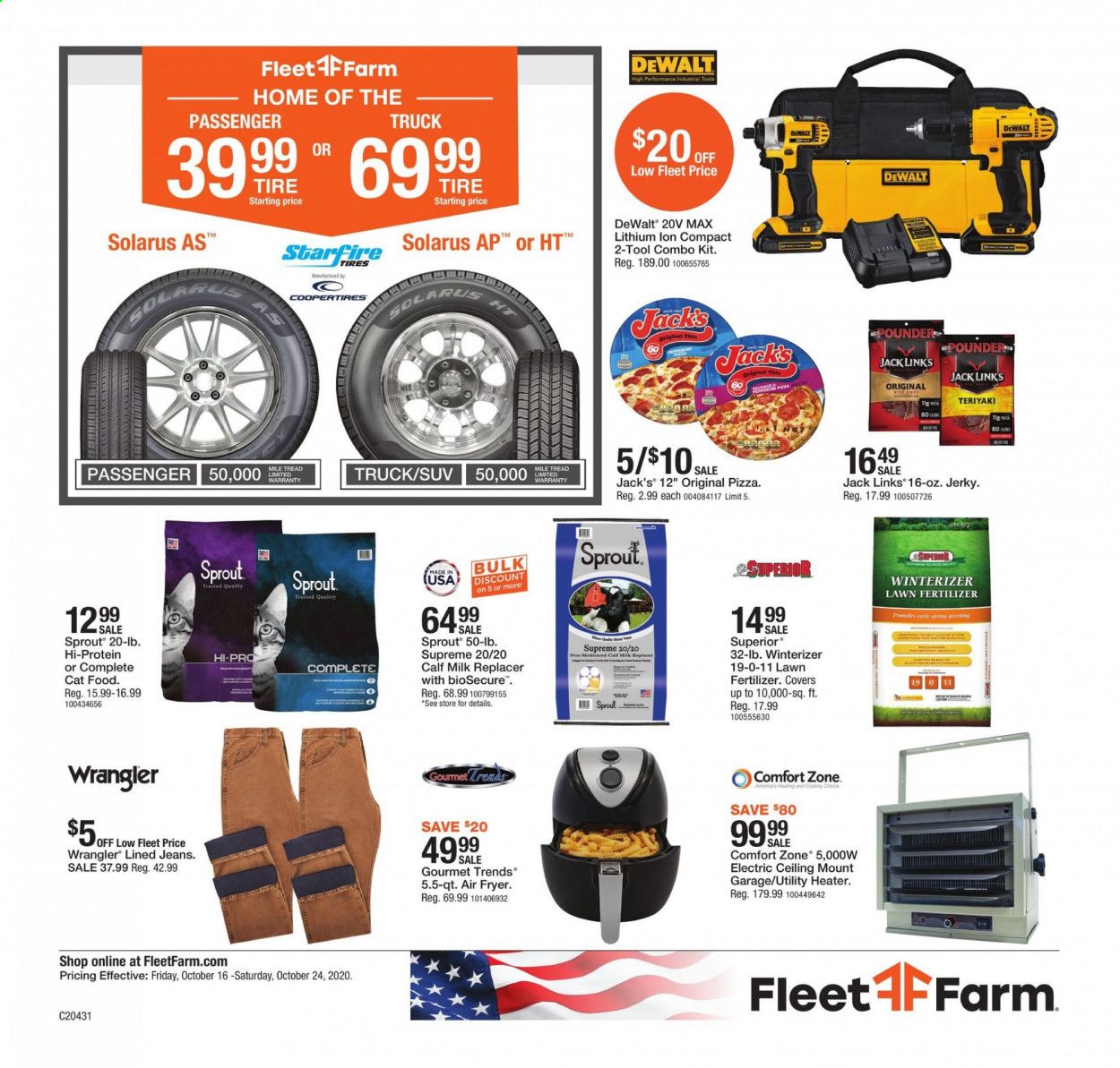 Fleet Farm Weekly Ad Flyer October 16 to October 24