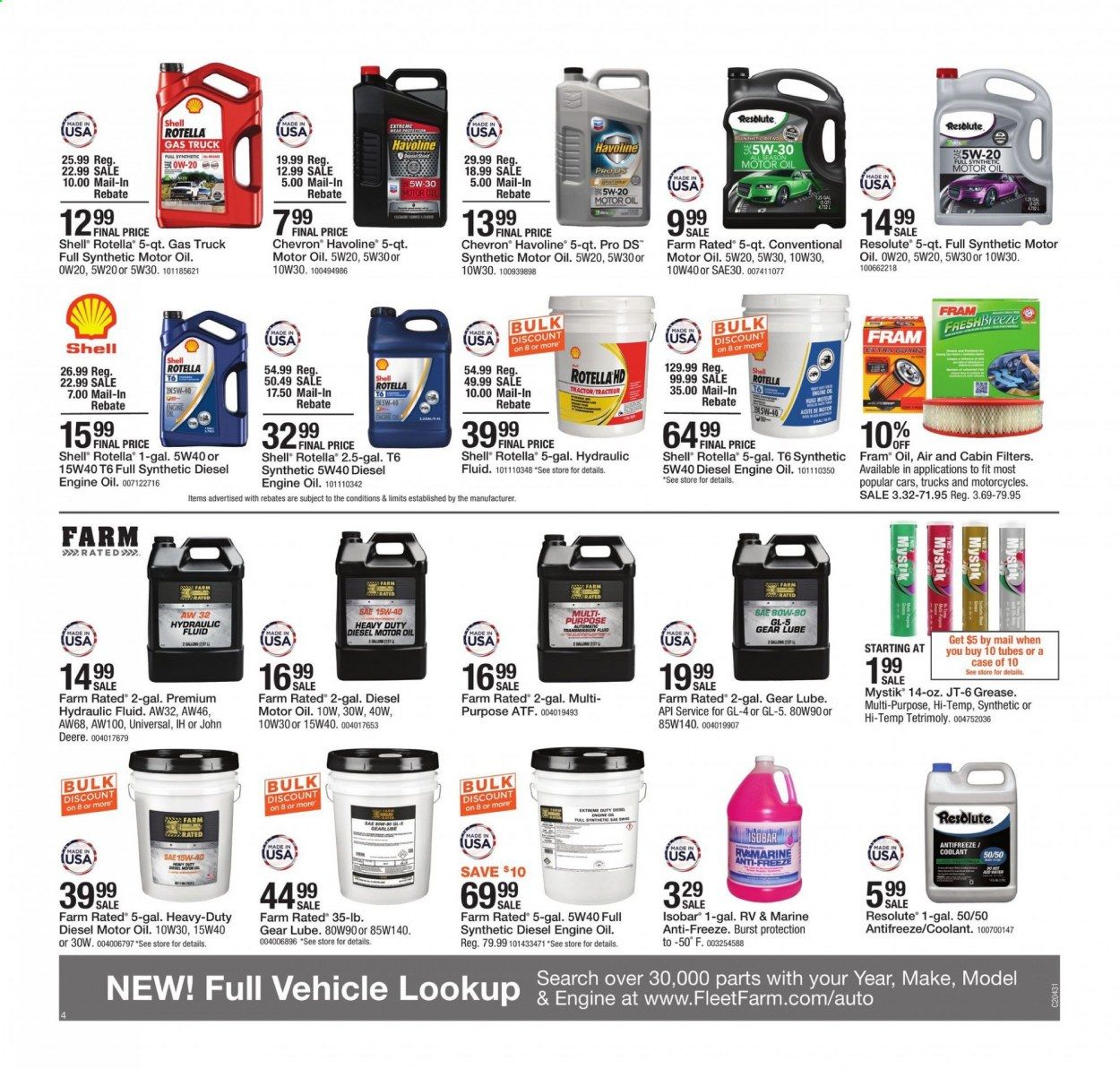 Fleet Farm Weekly Ad Flyer October 16 to October 24