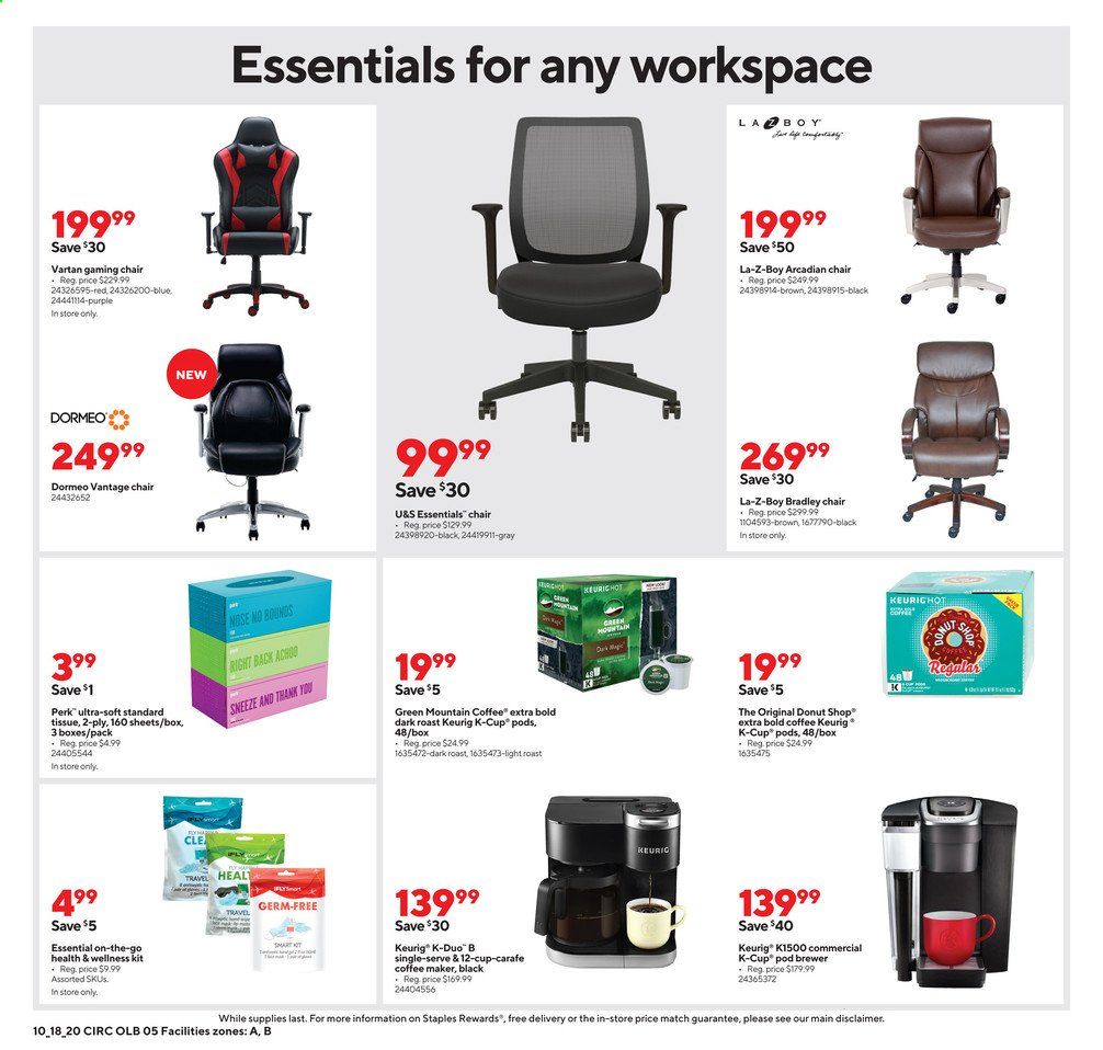 Staples Weekly Ad Flyer October 18 to October 24