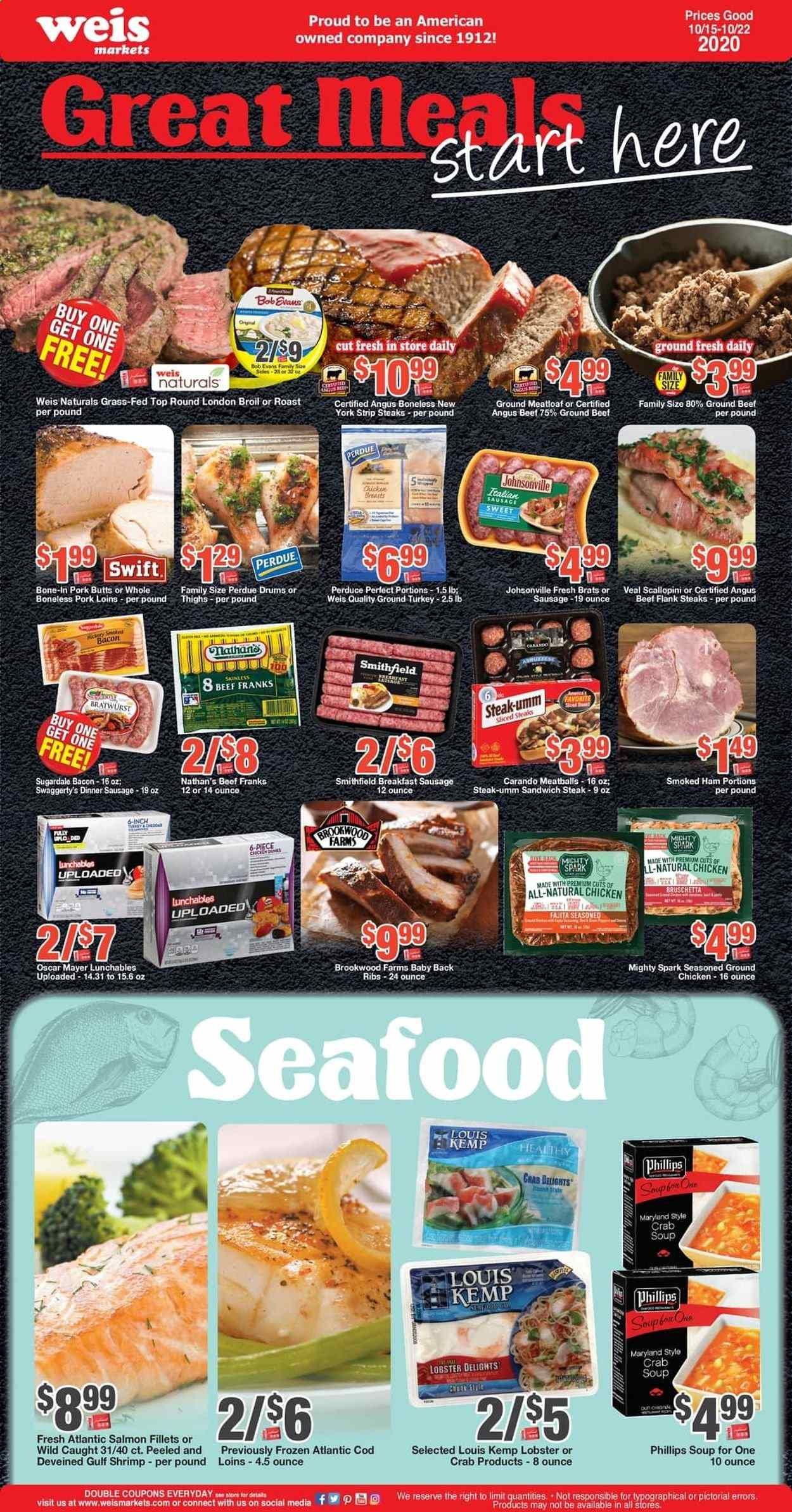 Weis Weekly Ad Flyer October 15 to October 22