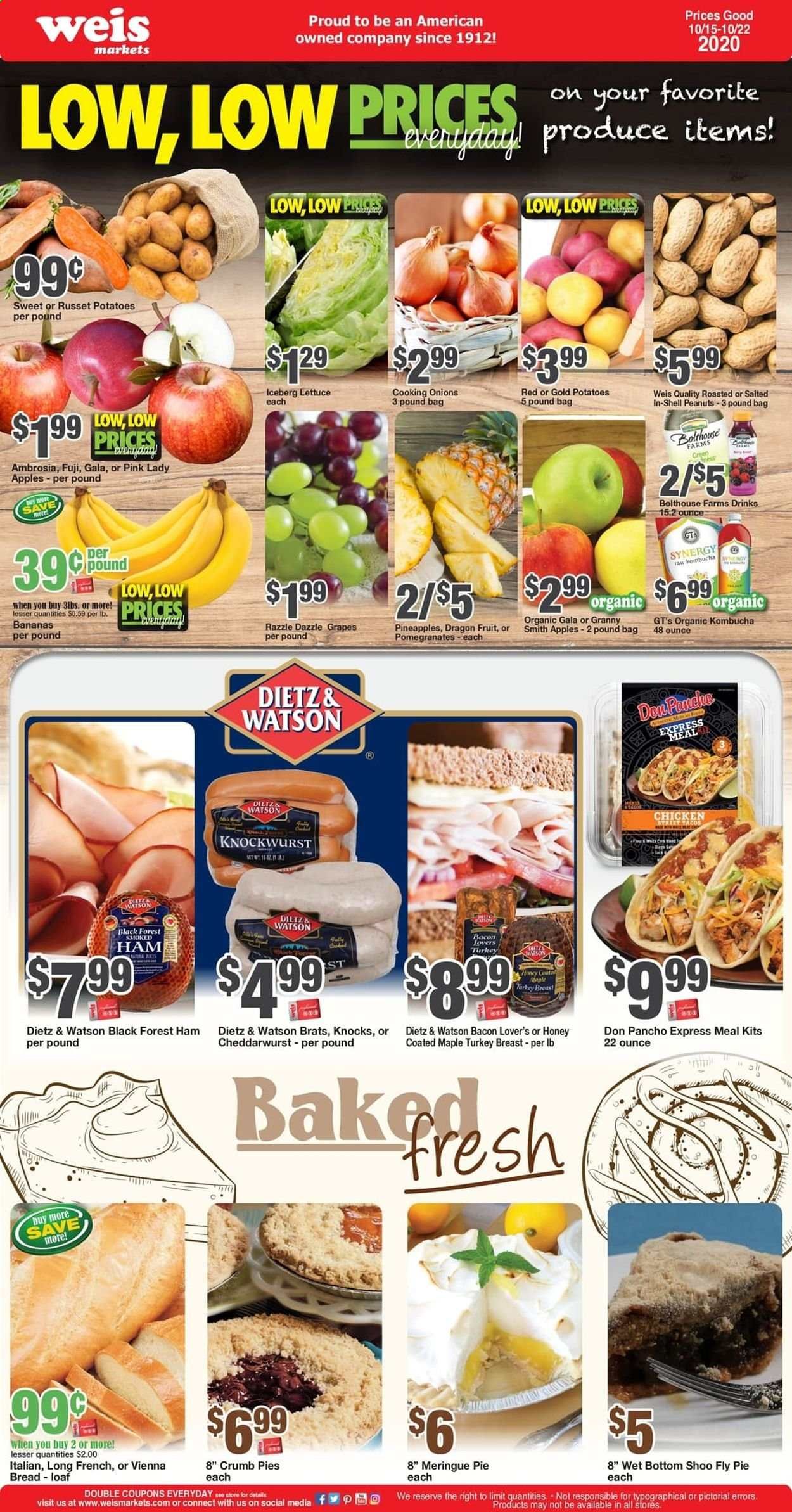 Weis Weekly Ad Flyer October 15 to October 22