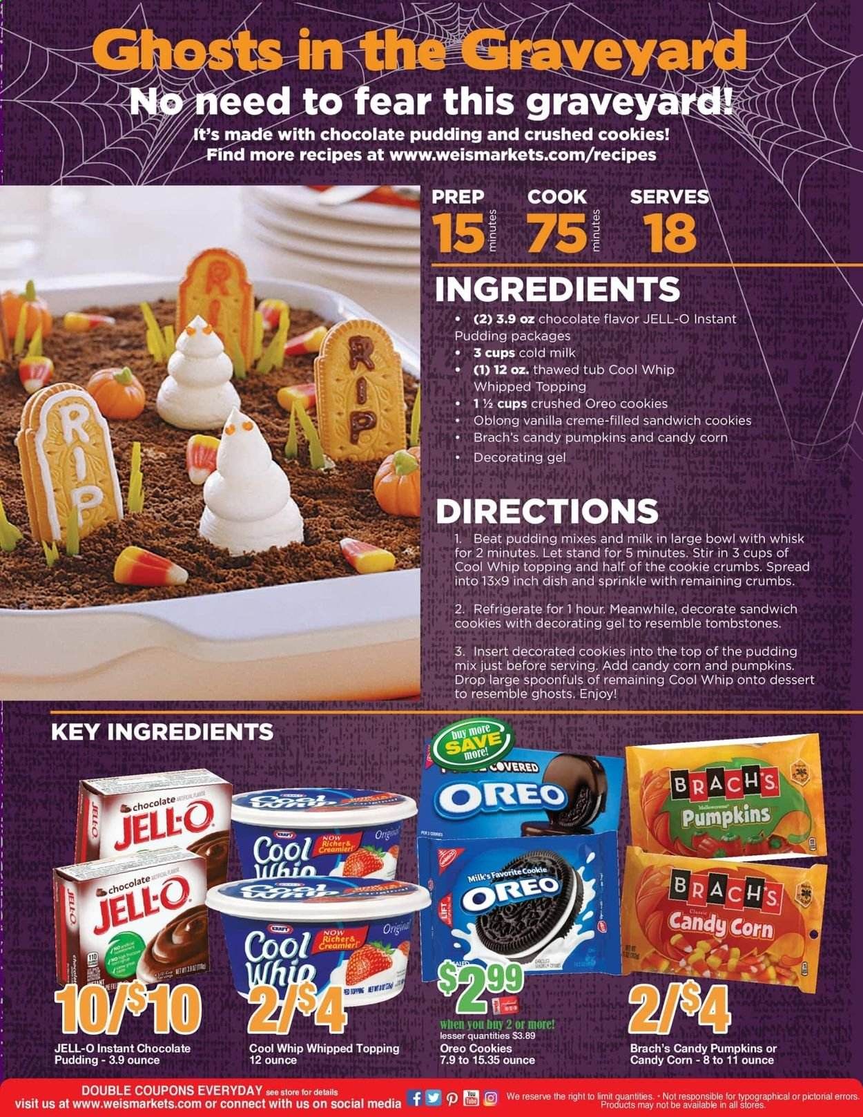 Weis Weekly Ad Flyer October 15 to October 22