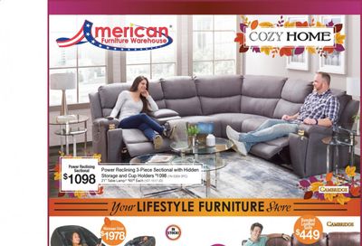 American Furniture Warehouse (AZ) Weekly Ad Flyer October 18 to October 24