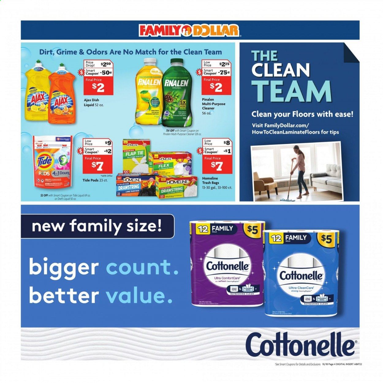 Family Dollar Weekly Ad Flyer October 18 to October 24