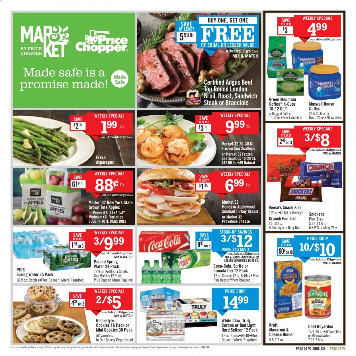 Price Chopper (VT) Weekly Ad Flyer October 18 to October 25