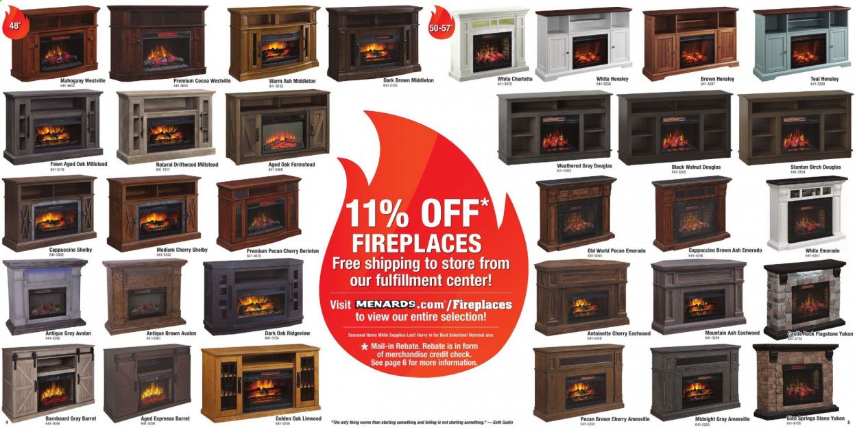 Menards Weekly Ad Flyer October 18 to October 24