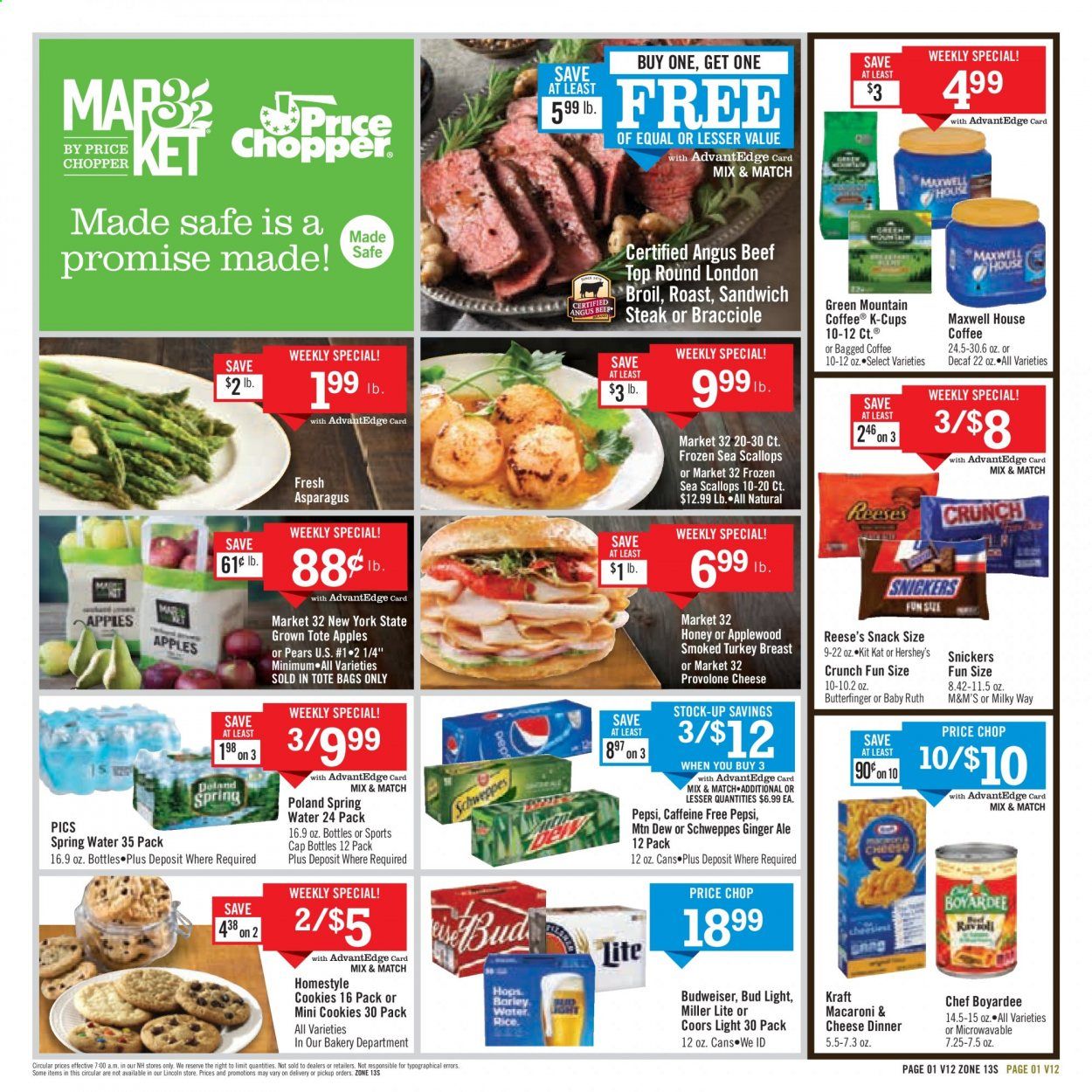 Price Chopper (NH) Weekly Ad Flyer October 18 to October 25