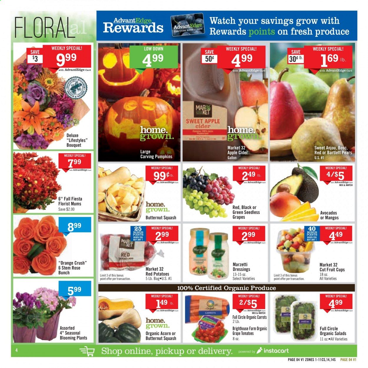 Price Chopper (PA) Weekly Ad Flyer October 18 to October 25