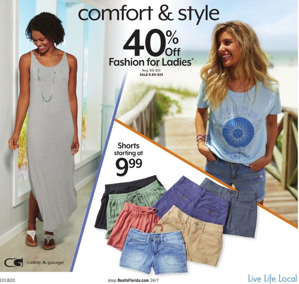 Bealls Florida Weekly Ad Flyer October 18 to October 24