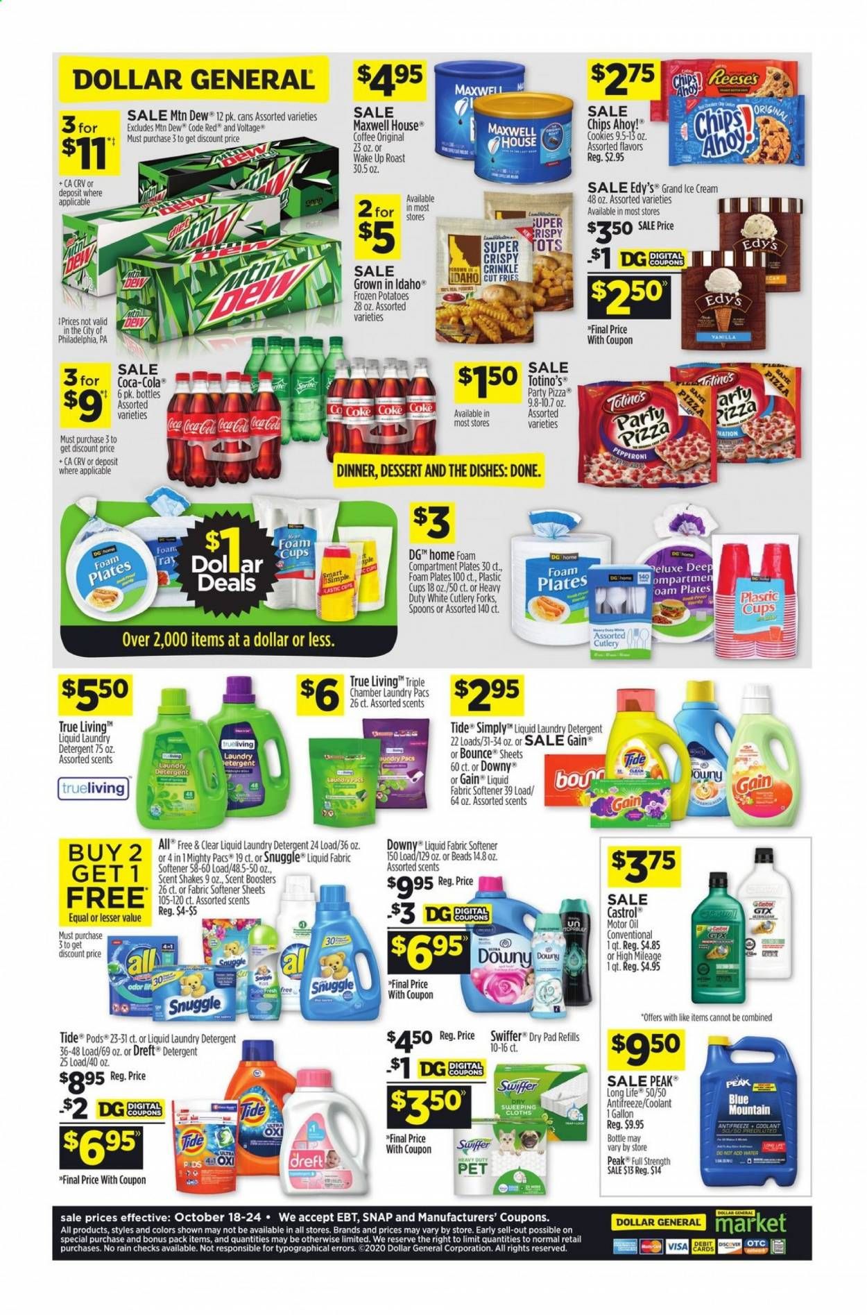 Dollar General (MS) Weekly Ad Flyer October 18 to October 24