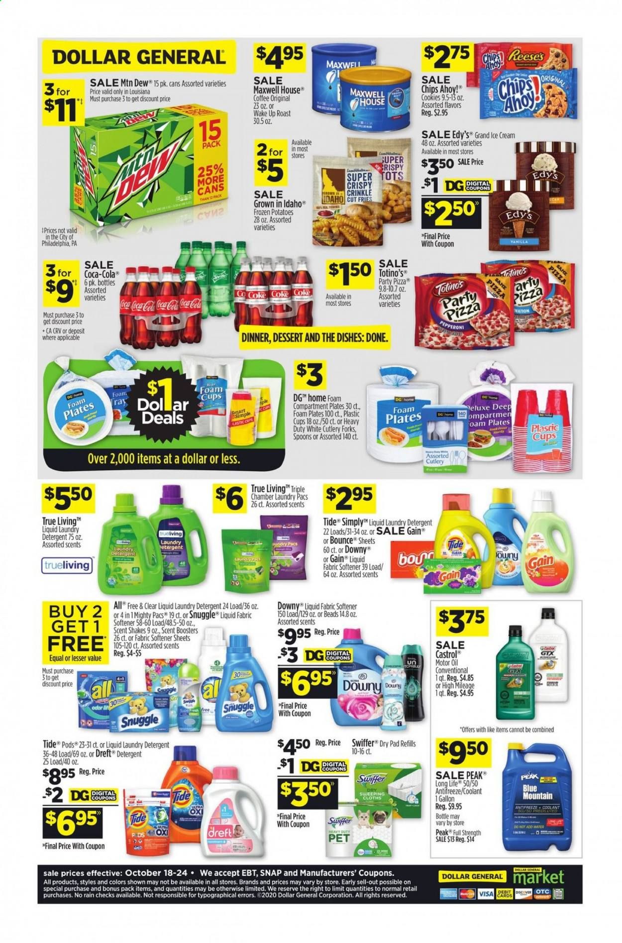 Dollar General (LA) Weekly Ad Flyer October 18 to October 24