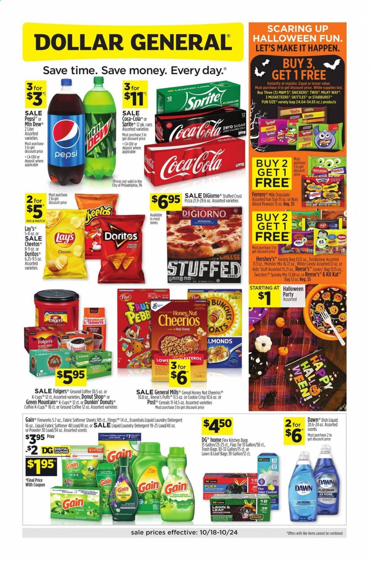 Dollar General (AZ) Weekly Ad Flyer October 18 to October 24