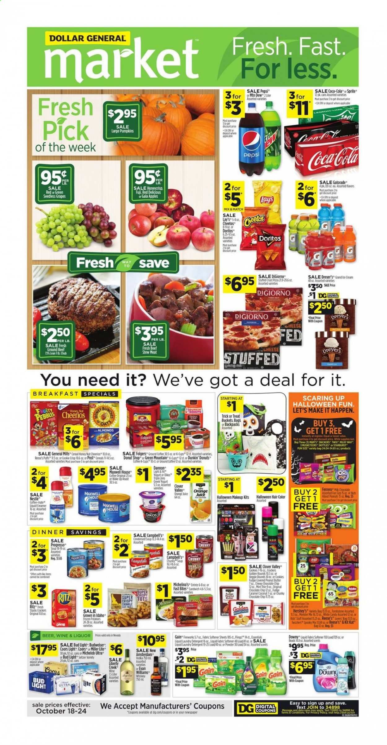 Dollar General (NV) Weekly Ad Flyer October 18 to October 24