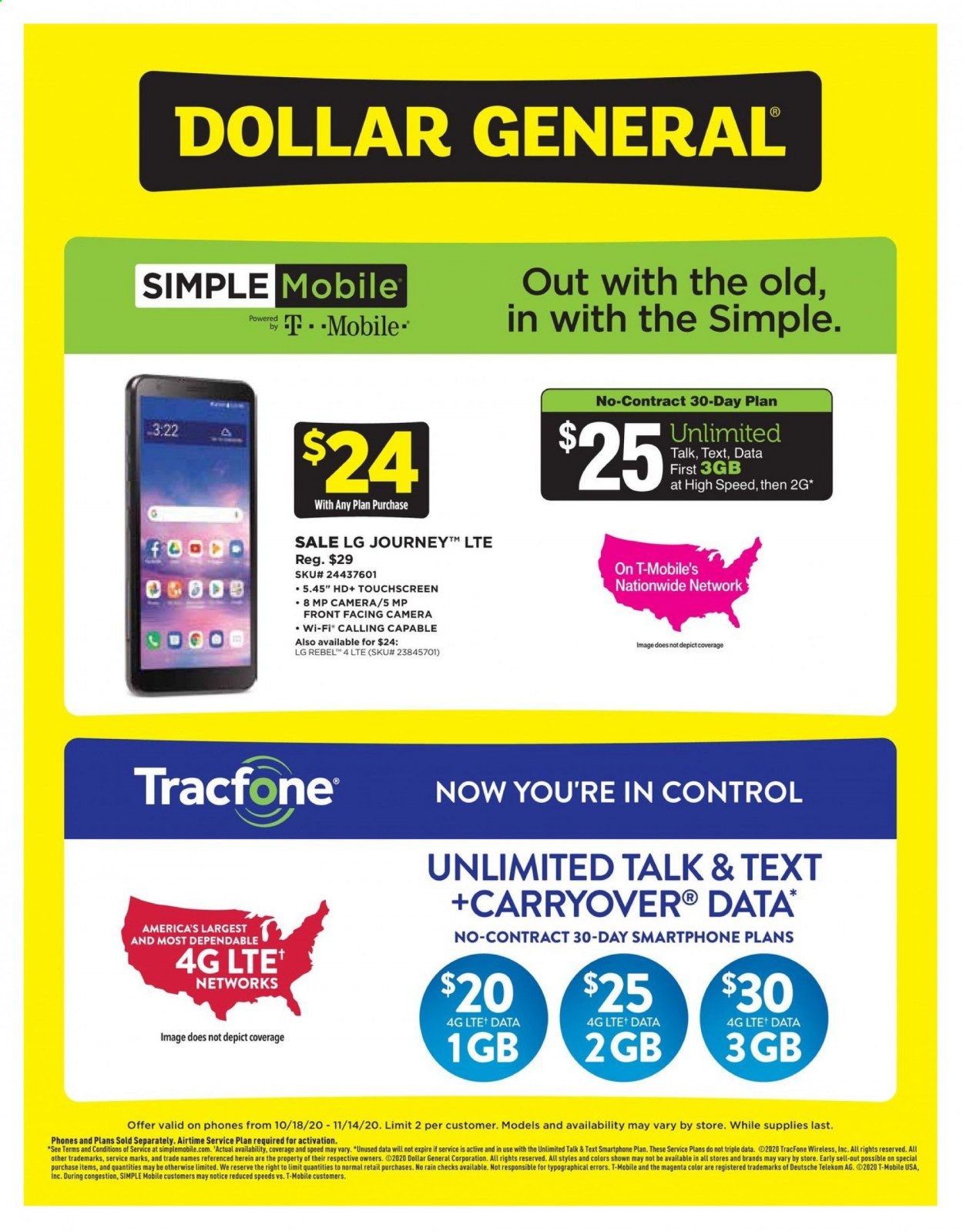 Dollar General Weekly Ad Flyer October 18 to November 14