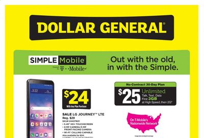 Dollar General Weekly Ad Flyer October 18 to November 14