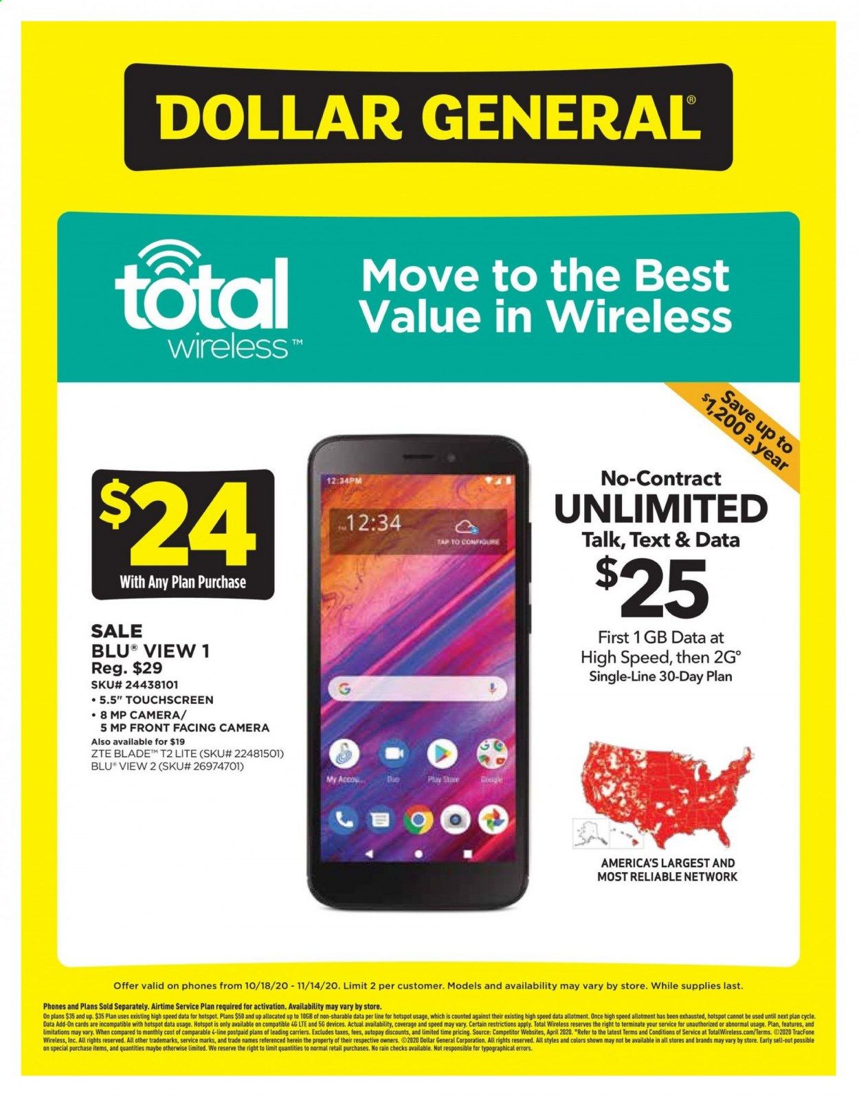 Dollar General Weekly Ad Flyer October 18 to November 14
