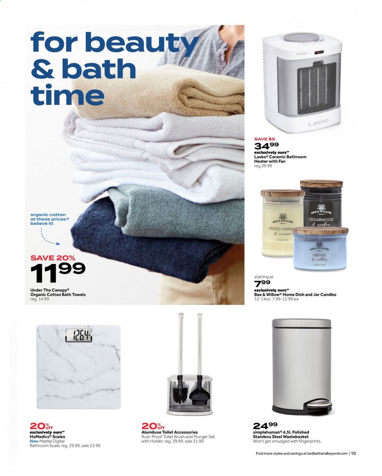 Bed Bath & Beyond Weekly Ad Flyer October 14 to October 25